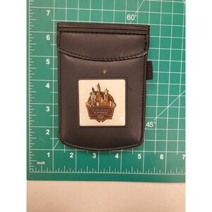 Leeds Black Kassel Restaurant Leather Notepad Holder Vintage‎ Server Check